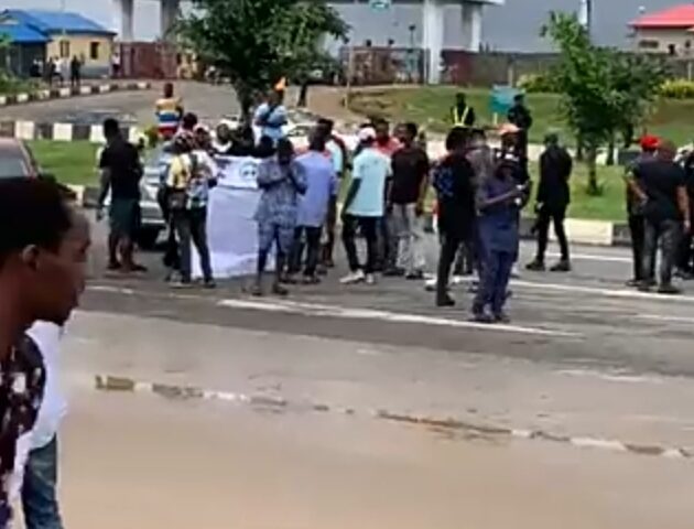 How NANS Monday Protests Grounded Traffic, Affected Flights In Lagos