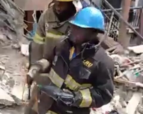 Two Persons Trapped In Collapsed Three-storey Building In Lagos