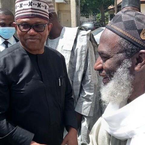 Nigerians React As Obi visits Sheikh Gumi