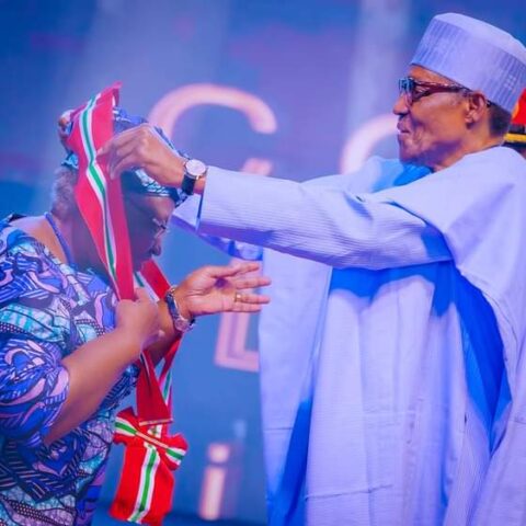 Okonjo-Iweala, Amina, 447 Others Receive National Honours Today