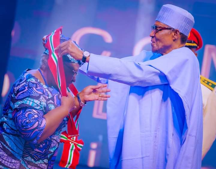 Okonjo-Iweala, Amina, 447 Others Receive National Honours Today
