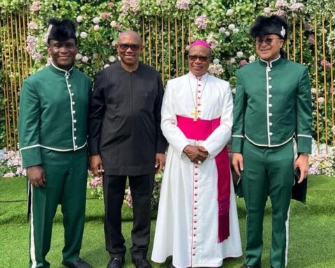 Archbishop Okeke Installs Utomi Into Papal Knighthood