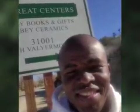 Video: Mbaka Arrives US Monastery For Prayer Retreat