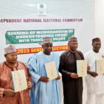 INEC Signs MoU With Transport Unions, 66 Days To Election