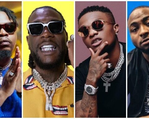 Top 5 Nigerian Grossing Artists In 2022