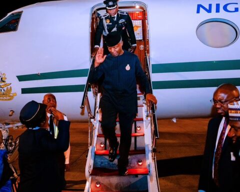 PHOTOS: Osinbajo Arrives Vietnam For Bilateral Engagement
