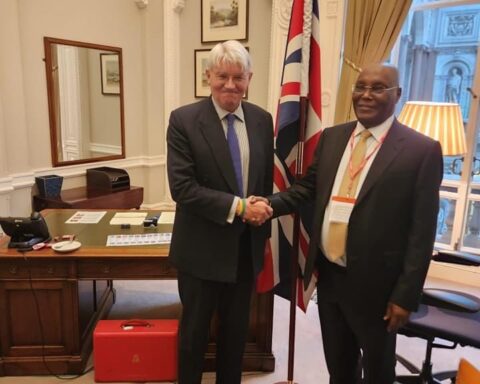 I Met UK Officials For Talks On Economy, Security, Others - Atiku
