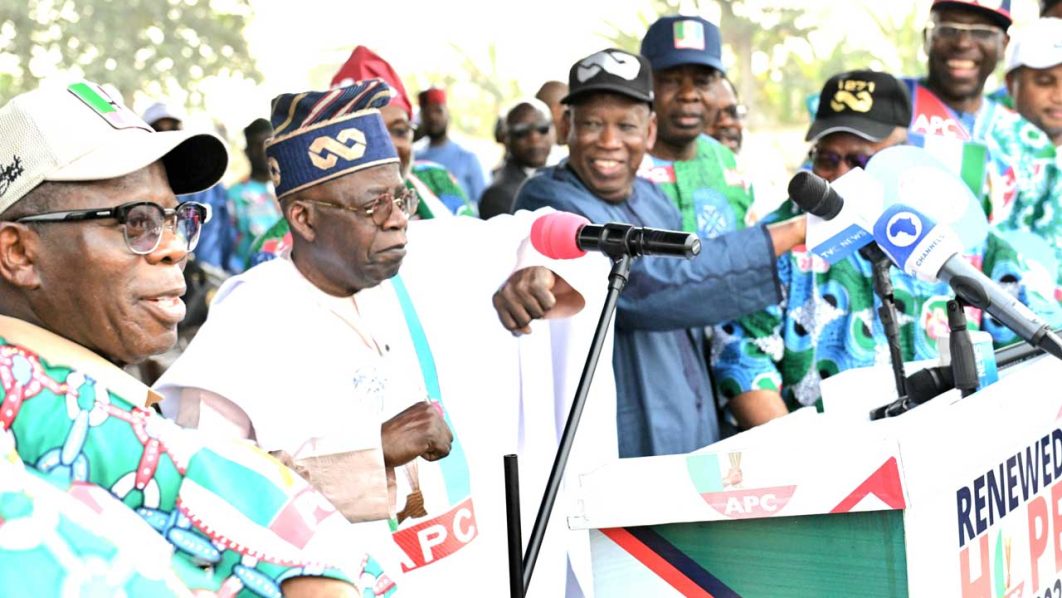Tinubu Knocks Obasanjo Over Endorsing Obi