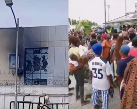 Naira Scarcity: Angry Warri Youths Attack First Bank, Burn Access Bank