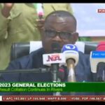 BREAKING: INEC Official In Rivers Suspends Collation Of Results Over Threat To Life