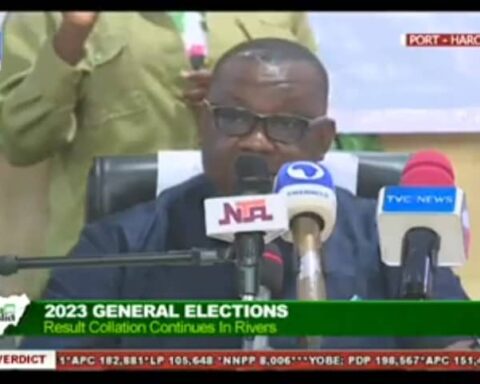 BREAKING: INEC Official In Rivers Suspends Collation Of Results Over Threat To Life