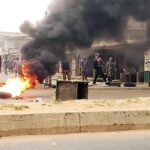 Naira Scarcity : Protesters Set Banks Ablaze In Ogun