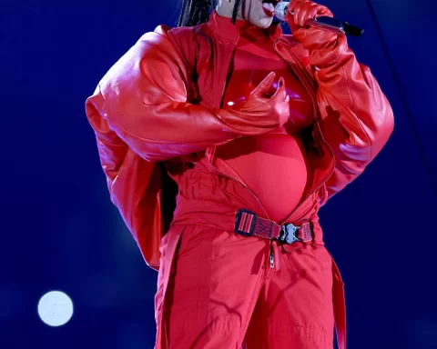 Rihanna Is Pregnant with Second Baby, Reveals Bump During Super Bowl