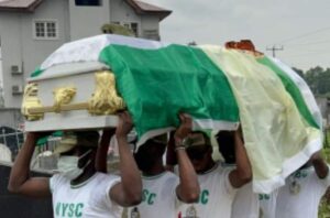 NYSC Member Who Died In Lagos Train/BRT Bus Accident Buried