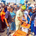Guber Polls: Oyo Governor, Seyi Makinde, Casts Vote