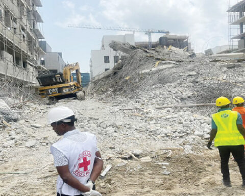 Banana Island building Collapse