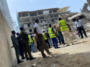 Banana Island Building collapse