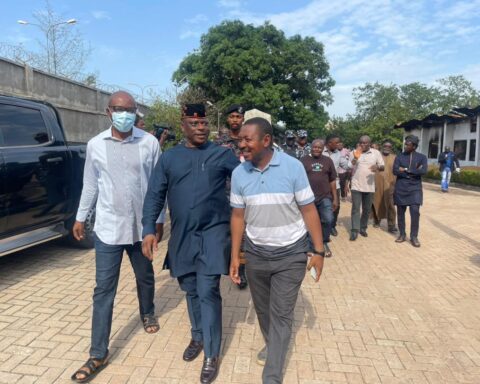 EFCC Fire in Enugu
