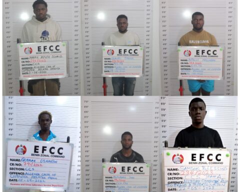 Court Sends 6 Internet Fraudsters to Jail in Benin City