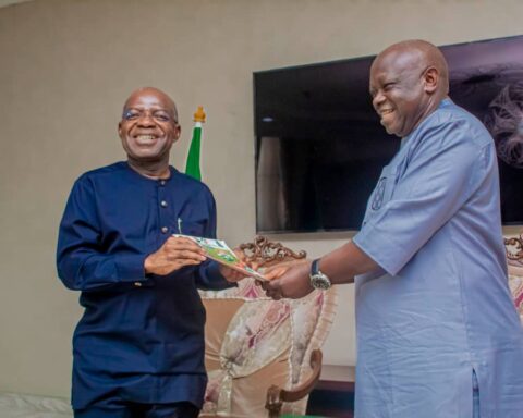 Abia Workers Strike: Hope Rises As NLC Leaders Meet  Alex Otti