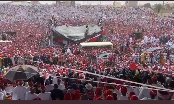 Stage Collapse At Kano Swearing-In Ceremony, See Video