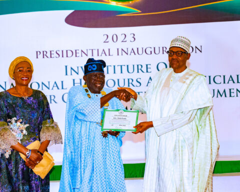 President Buhari Honours Tinubu As Nigeria's President-Elect