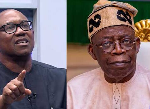 Peter Obi Calls For Peace Ahead President Tinubu's Administration