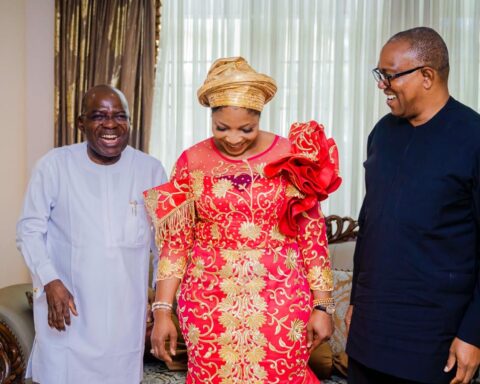 We've Come Here To SWork For Abia People - Gov. Otti Replies Peter Obi