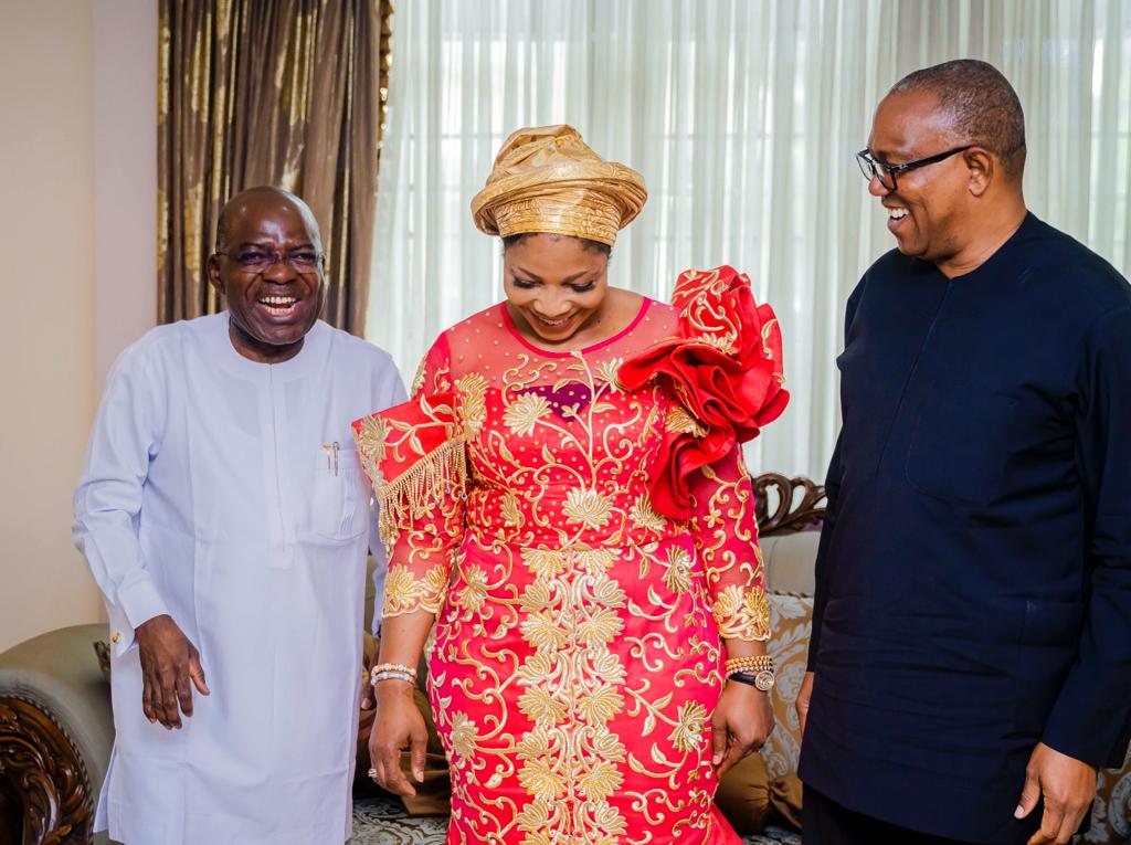 We've Come Here To SWork For Abia People - Gov. Otti Replies Peter Obi