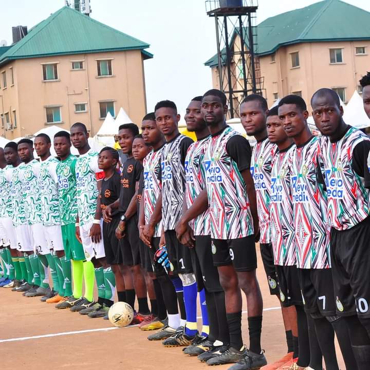 Revo Media Donates Sports Materials To NYSC Orientation Camp In Lagos 