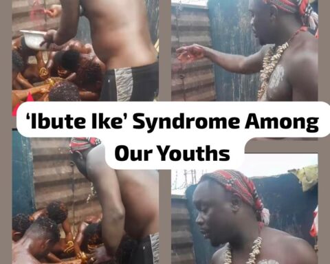 ‘Ibute Ike’ Syndrome Among Our Youths
