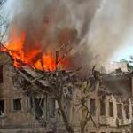 Russian Rocket Strike Kills 2, Injures Dozens In Ukraine Restaurant