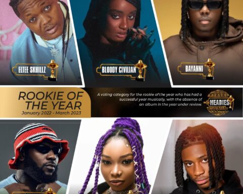 2023 Headies Awards: Odumodublvck, Guchi, Others Nominated For ‘Rookie Of The Year’