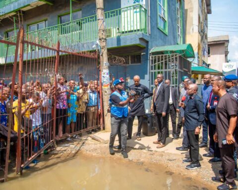 Otti Visits Ariaria Market, Assures Traders Of Protection