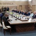President Putin and African leaders