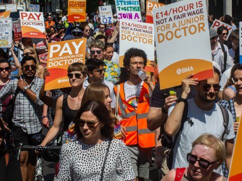 Protesting Doctors