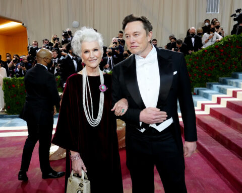 Maye Musk and Elon