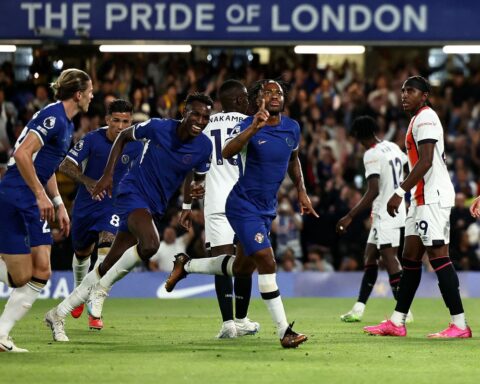 Sterling Shines, Jackson Scores First Chelsea Goal In Luton Win