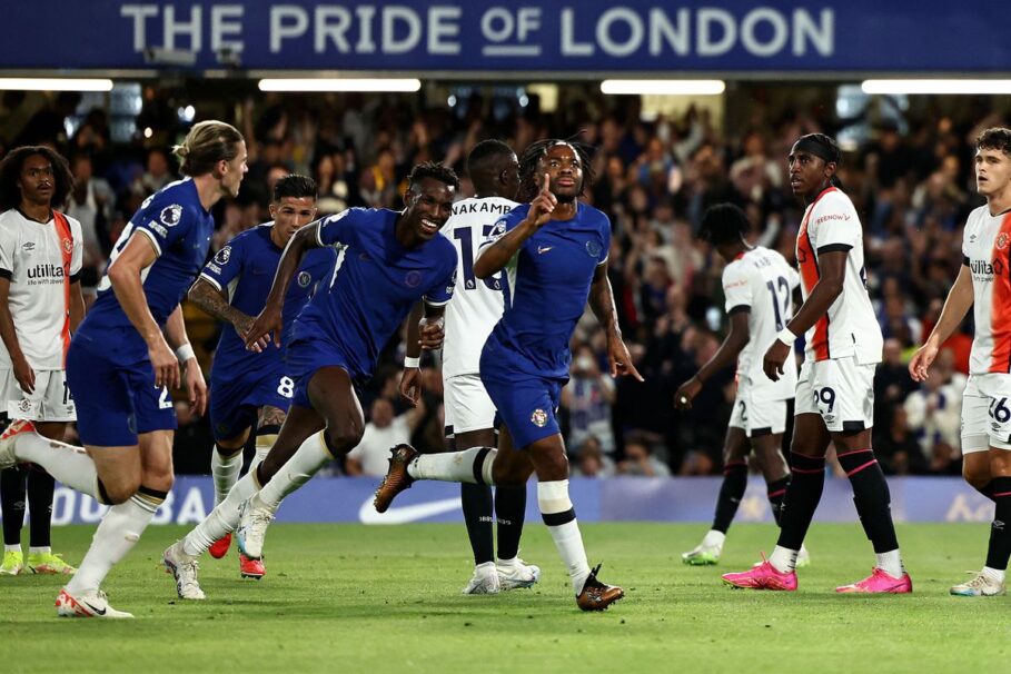 Sterling Shines, Jackson Scores First Chelsea Goal In Luton Win
