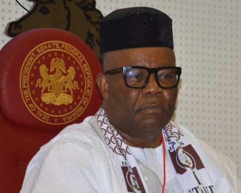 Akpabio Visits Aso Rock After Senate’s Rowdy Session Over Keyamo’s Screening