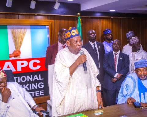 PDP Taunts APC Over Election Of Ganduje as National Chairman