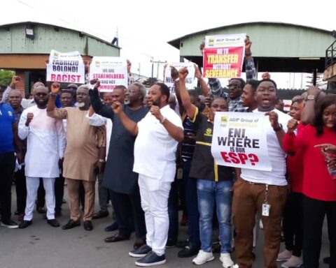 Agip Staff Protests Oando’s Acquisition Over Labor Law Issues