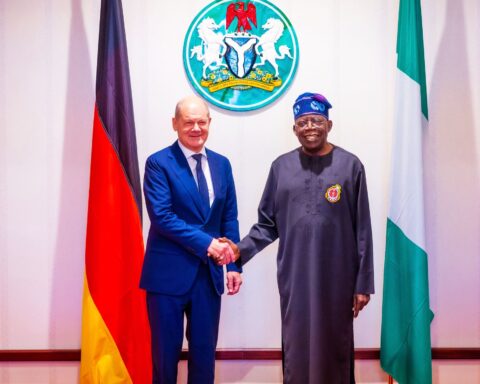 German Chancellor, Olaf Scholz Visits Tinubu At Aso Villa For Bilateral Ties