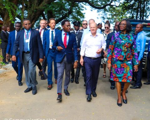 German Chancellor, Olaf Scholz Visits UNILAG's MAD House