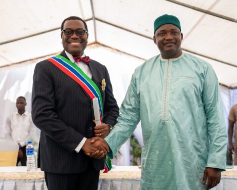 AfDB's Adesina Receives Highest Gambian Honor, Pledges Continued Support