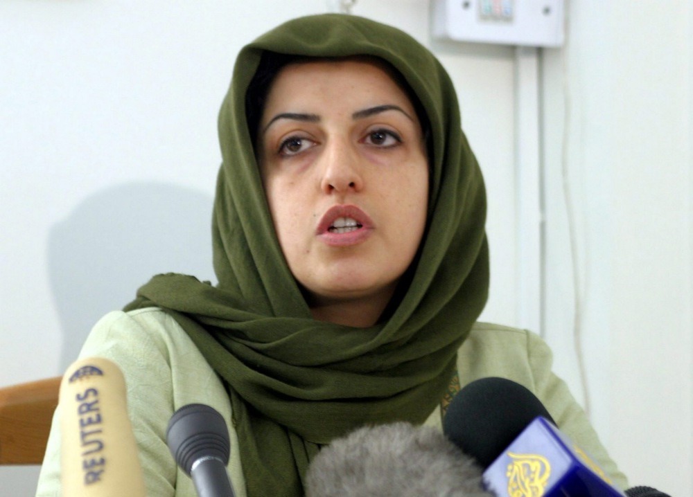 Jailed Iran’s Narges Mohammadi Awarded 2023 Nobel Prize For Peace