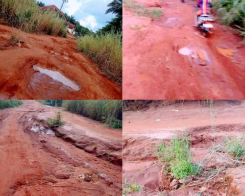 Enugu Community Cries Out To Gov Mba Over Dangerous Access Road That’s Not Even Trekkable [PHOTOS]