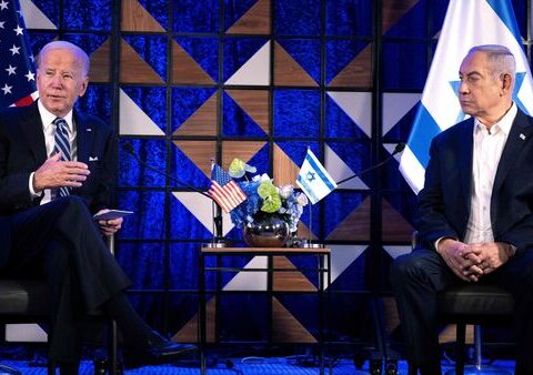 US President Biden Arrives Tel Aviv As Israel-Hamas Conflict Rages