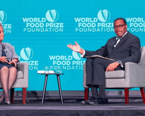 Do not overlook Africa’s trillion dollar food and agribusiness sector, African Development Bank chief tells investors at World Food Prize Dialogue