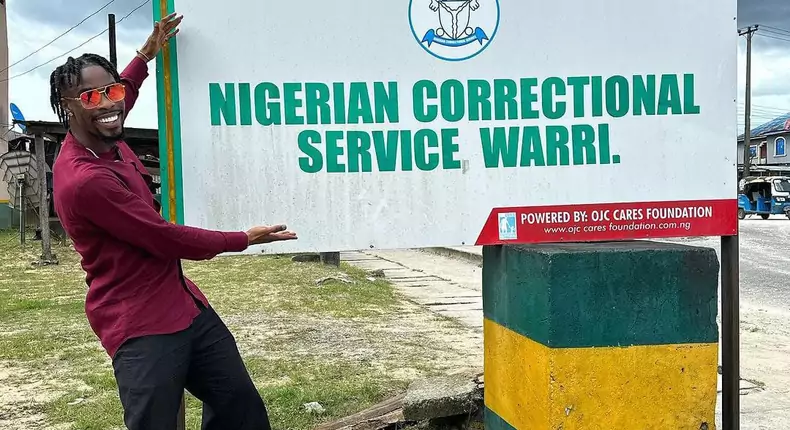 'BBNaija' Star Neo Akpofure Donates To Prisoners